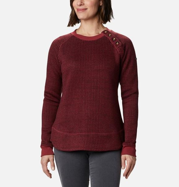 Columbia Chillin Sweaters Women Red USA (US739485)